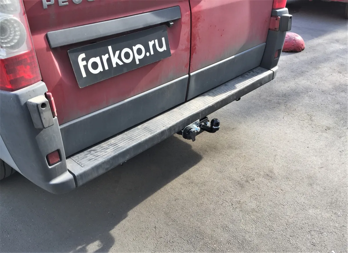 Фаркоп Лидер Плюс для Peugeot Boxer (L1,L2,L3) 2006- P107-FC в Набережные Челны