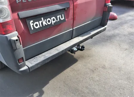 Фаркоп Лидер Плюс для Peugeot Boxer (L1,L2,L3) 2006- P107-FC в Набережные Челны