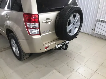 Фаркоп Лидер Плюс для Suzuki Grand Vitara (5 дв, двиг. 2.0,2.4) 2005-2015 S406-FC в Набережные Челны