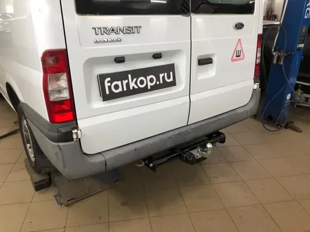 Фаркоп Лидер Плюс для Ford Transit (фургон) 2000-2014, (для а/м со ступенькой, без ступеньки) F116-F в Набережные Челны