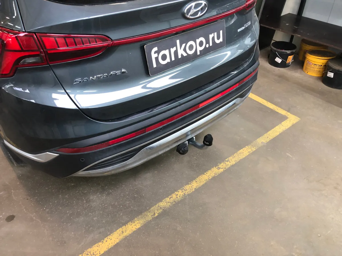 Фаркоп Galia для Hyundai Santa Fe 2020-2024 K050A в Набережные Челны Фаркоп Galia для Hyundai Santa Fe 2020-2024 K050A в Набережные Челны