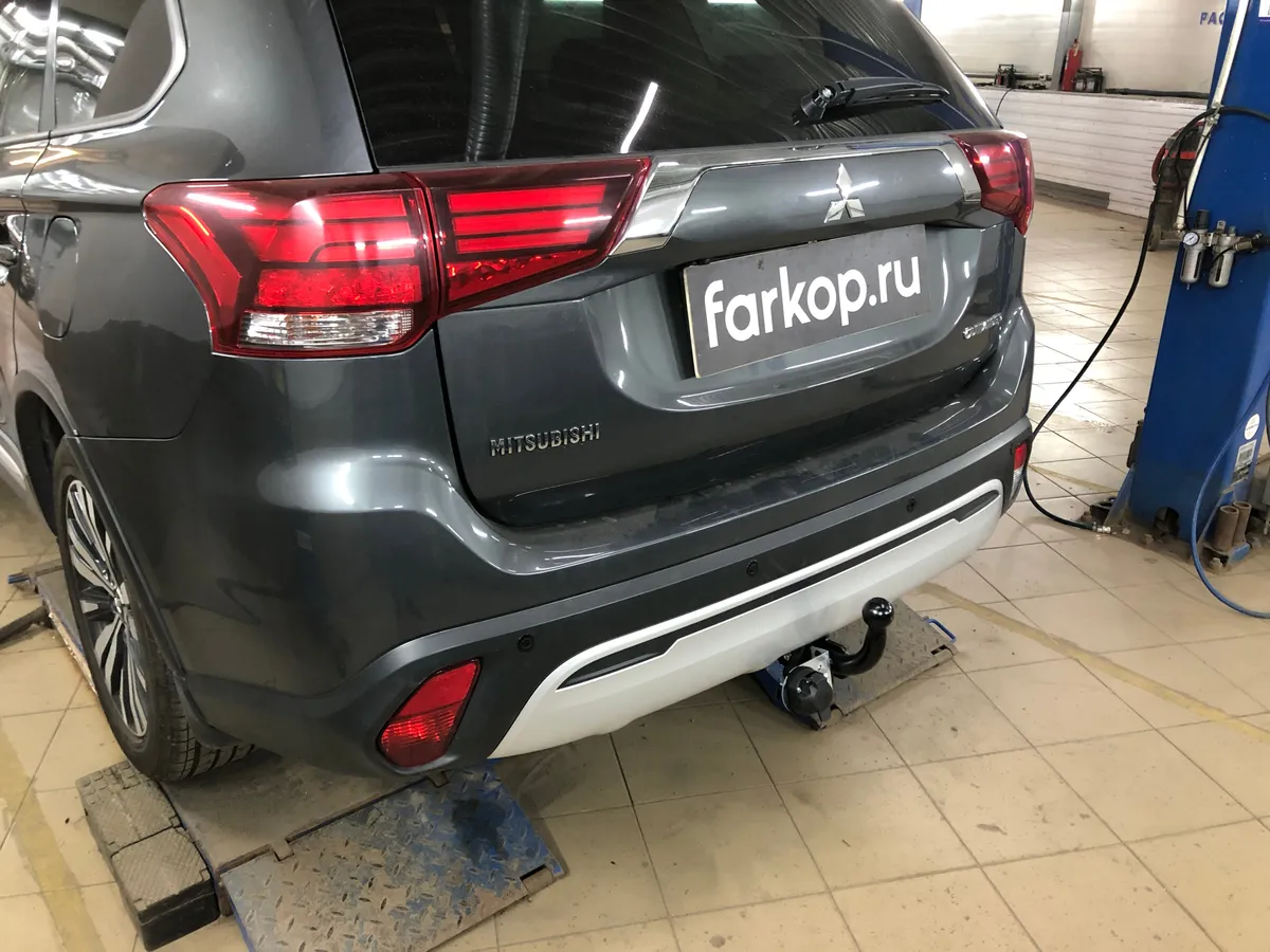 Фаркоп Лидер Плюс для Mitsubishi Outlander 2012-2022 M113-A в Набережные Челны
