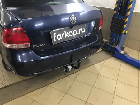 Фаркоп Лидер Плюс для Volkswagen Polo (седан) 2010-2020 V125-A в Набережные Челны