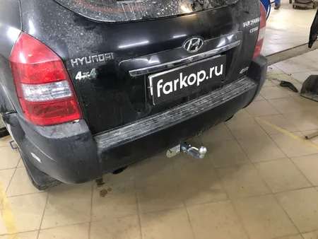 Фаркоп Лидер Плюс для Hyundai Tucson 2004-2010 H204-BA в Набережные Челны