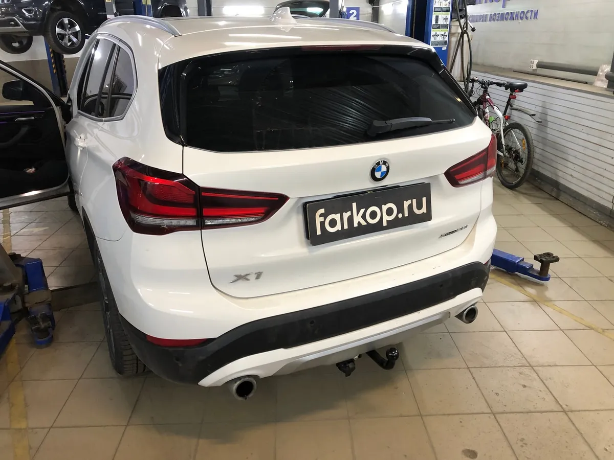 Фаркоп Лидер Плюс для BMW X1 (F48) 2015-2022 B206-A в Набережные Челны