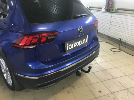 Фаркоп Лидер Плюс для Volkswagen Tiguan 2017- V123-A в Набережные Челны