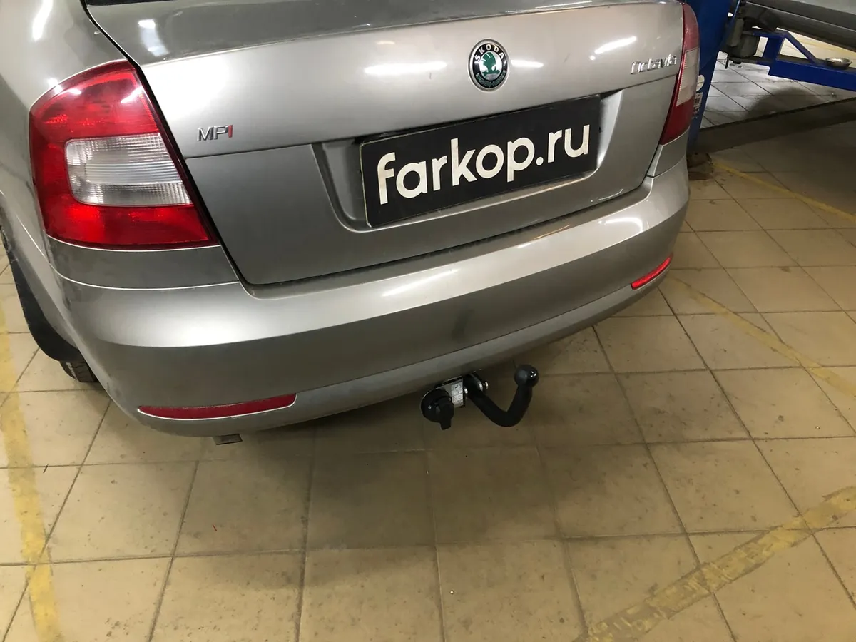Фаркоп Лидер Плюс для Skoda Octavia 2008-2013 (только лифтбек) S106-A в Набережные Челны Фаркоп Лидер Плюс для Skoda Octavia 2008-2013 (только лифтбек) S106-A в Набережные Челны