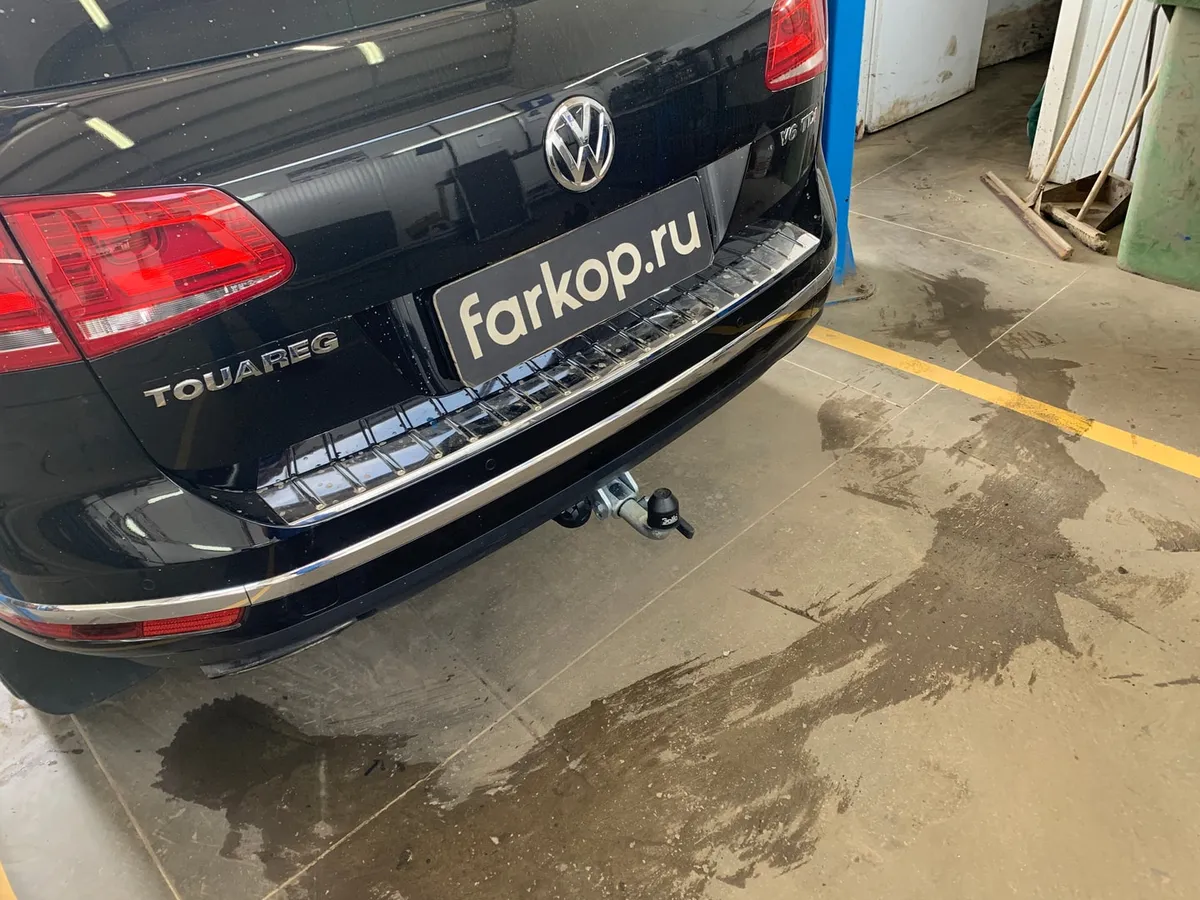 Фаркоп Galia для Volkswagen Touareg 2010-2018 V052C в Набережные Челны Фаркоп Galia для Volkswagen Touareg 2010-2018 V052C в Набережные Челны