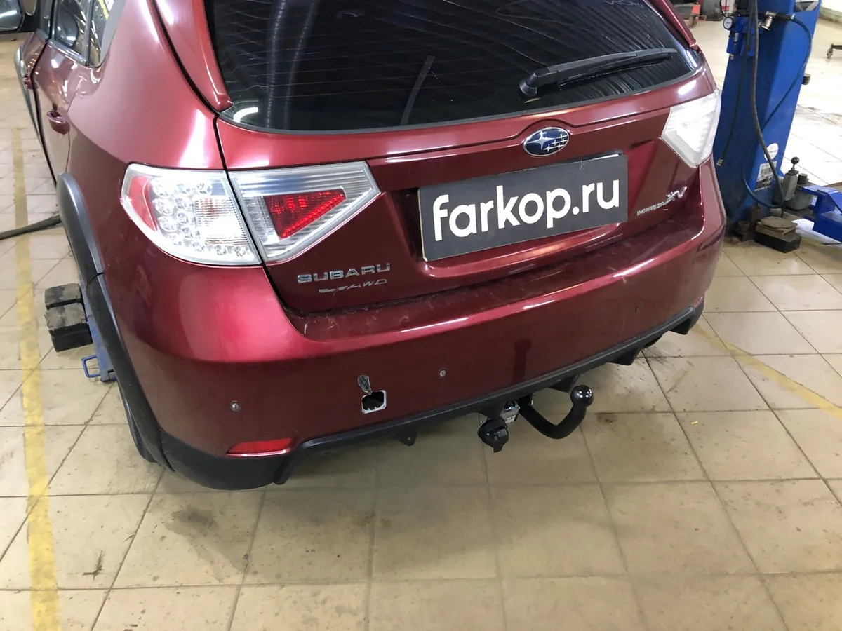 Фаркоп Лидер Плюс для Subaru Impreza XV 2010-2011 S304-A в Набережные Челны