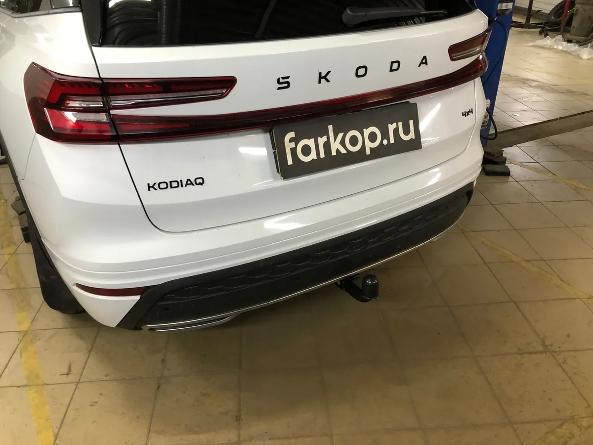 Фаркоп Steinhof для Skoda Kodiaq 2023- S-292 в Набережные Челны Фаркоп Steinhof для Skoda Kodiaq 2023- S-292 в Набережные Челны