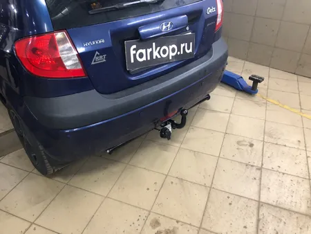 Фаркоп Лидер Плюс для Hyundai Getz (хетчбек) 2003-2011 Арт. H207-A H207-A в Набережные Челны