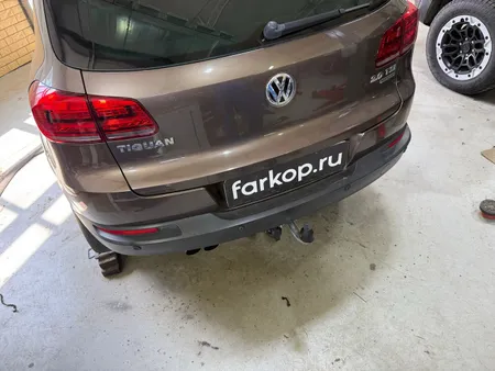 Фаркоп Galia для Volkswagen Tiguan 2007-2016 V069A в Набережные Челны