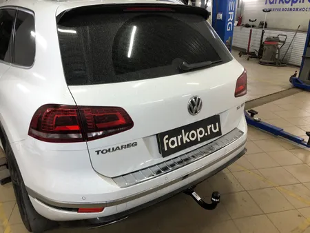 Фаркоп Oris для Volkswagen Touareg 2010-2018, кроме R-Line 3555-D2 в Набережные Челны