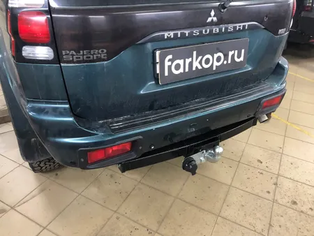 Фаркоп Лидер Плюс для Mitsubishi Pajero Sport 1998-2008 M107-F в Набережные Челны
