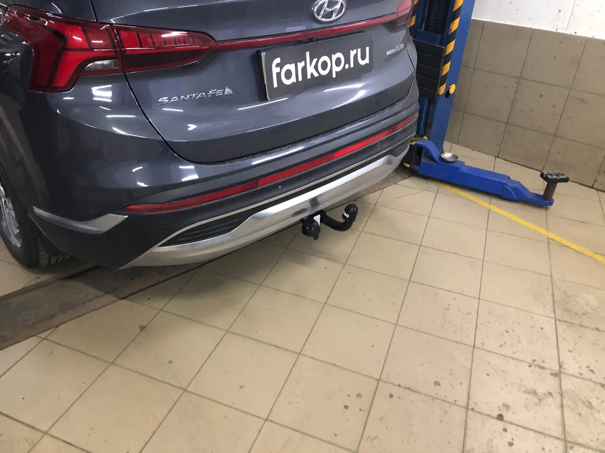 Фаркоп Oris для Hyundai Santa Fe 2020-2024 6768-A в Набережные Челны