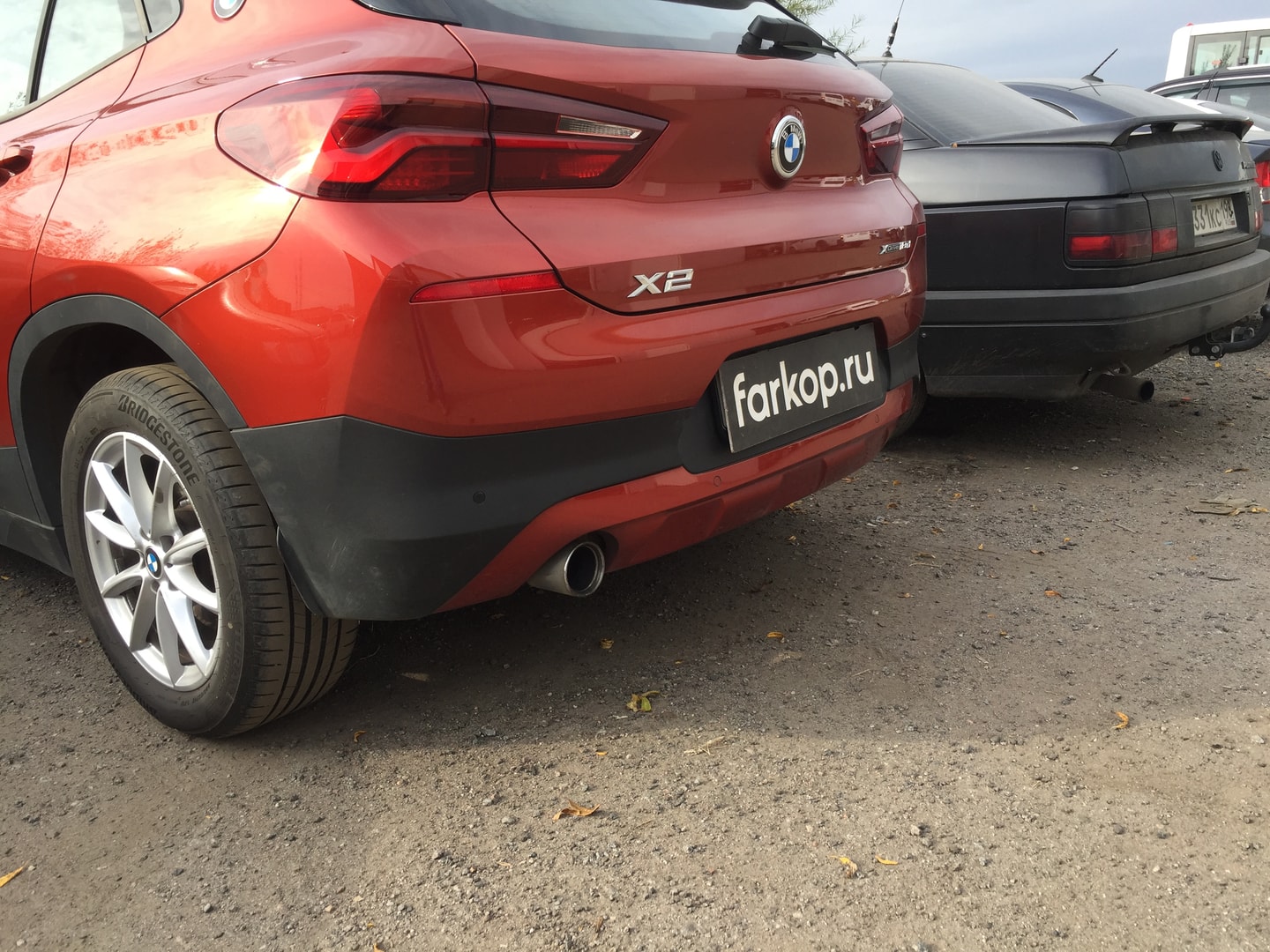 Установили фаркоп Brink для BMW X2 2020 г.