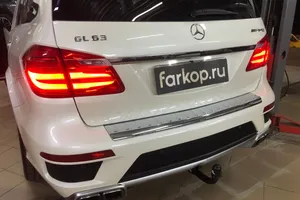 Установили фаркоп Steinhof для Mercedes GL-class 2006-2012 г.в.